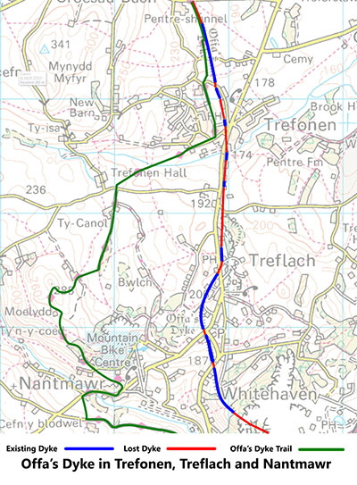 Offas Dyke Map 2 for TTN-VDS